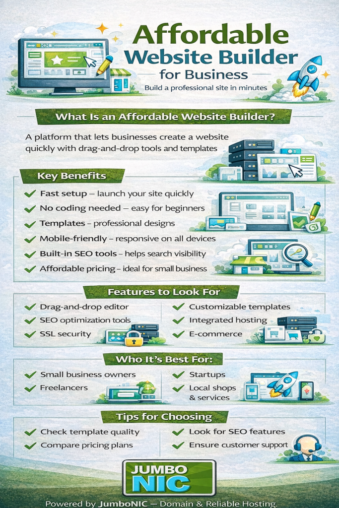 Affordable Website Builder for Business