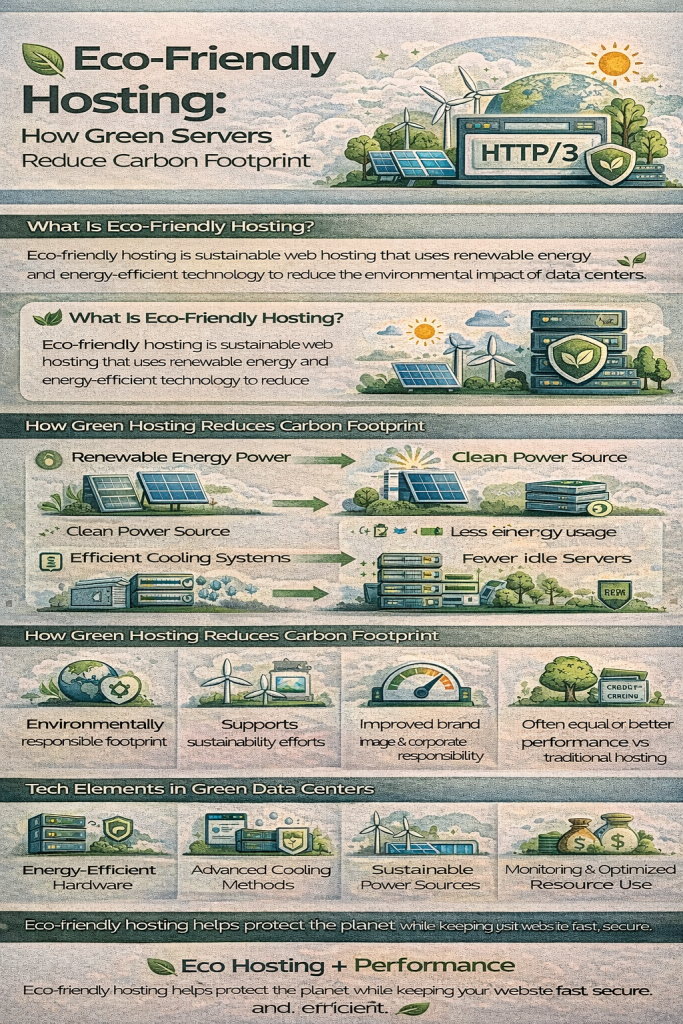Eco-Friendly Hosting: How Green Servers Reduce Carbon Footprint