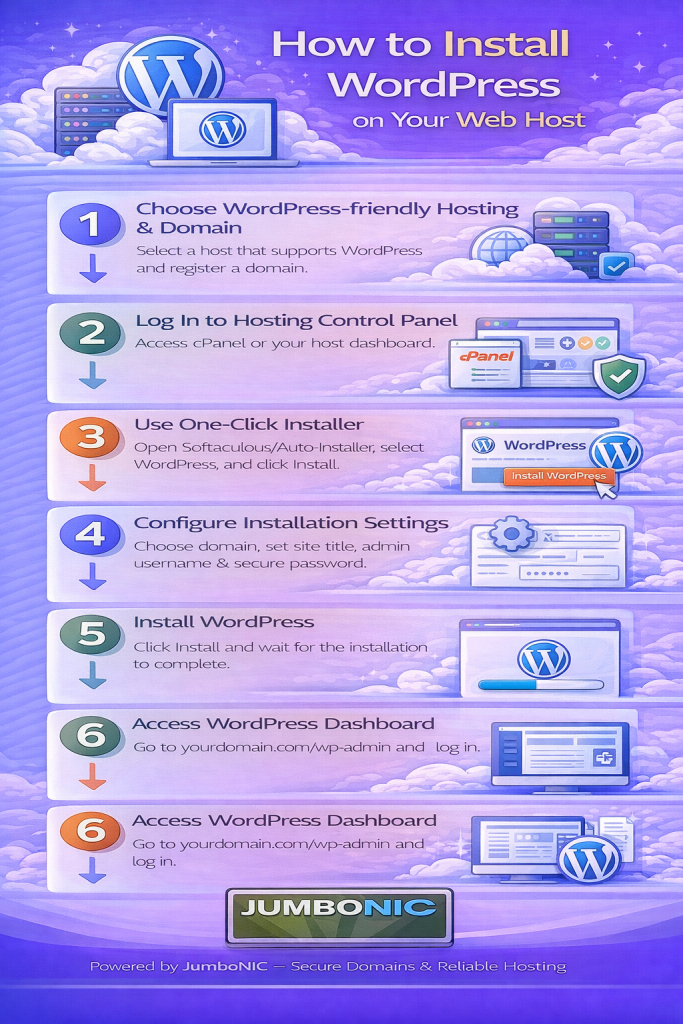 Step-by-Step Guide: How to Install WordPress on Your Web Host