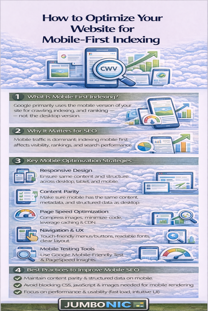 How to Optimize Your Website for Mobile-First Indexing