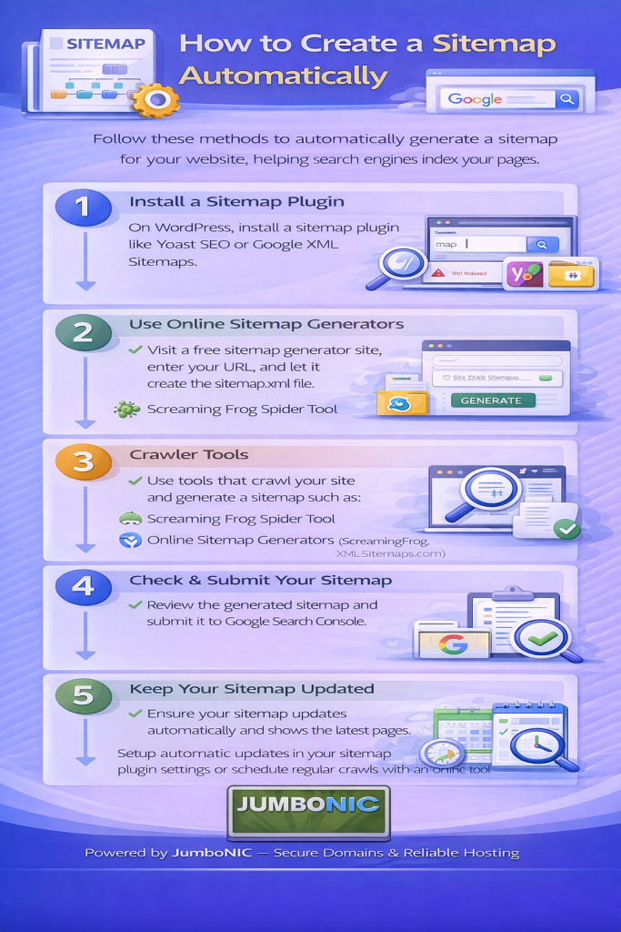 How to Create a Sitemap Automatically