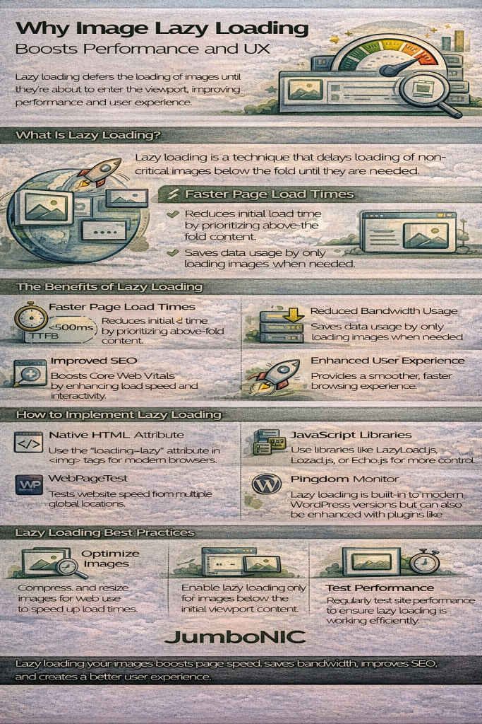 Why Image Lazy Loading Boosts Performance and UX