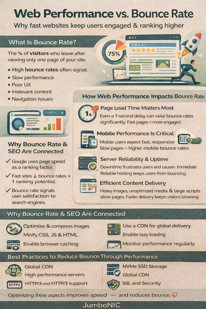 The Connection Between Web Performance and Bounce Rate