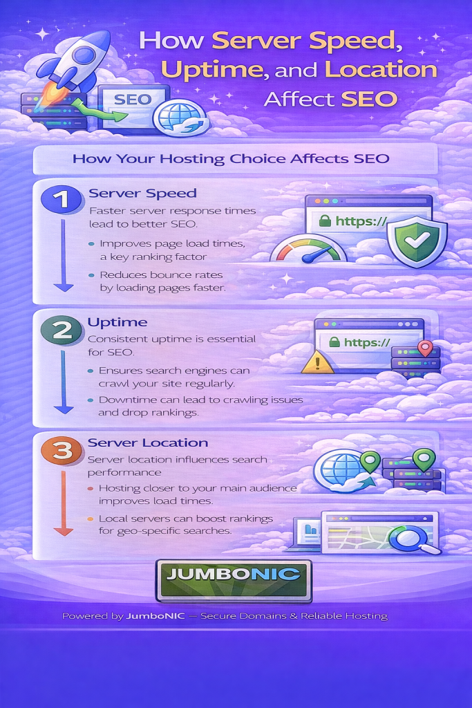 How Server Speed, Uptime, and Location Affect SEO