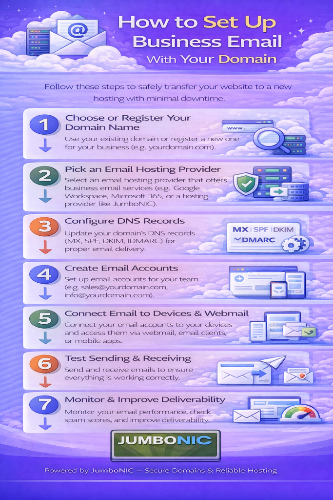 How to Set Up Business Email With Your Domain