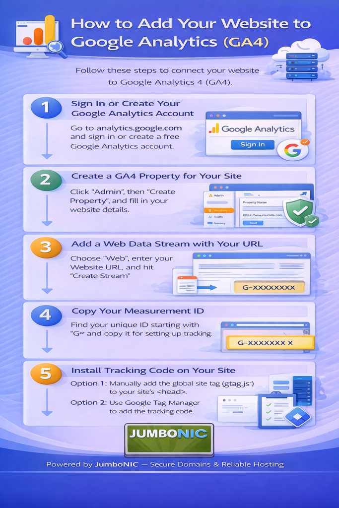 How to Add Your Website to Google Analytics