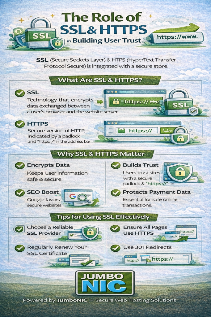 The Role of SSL and HTTPS in Building User Trust